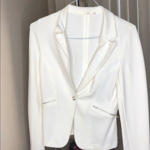 White blazer